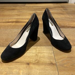 Black Suede Louise Et Cie Pumps